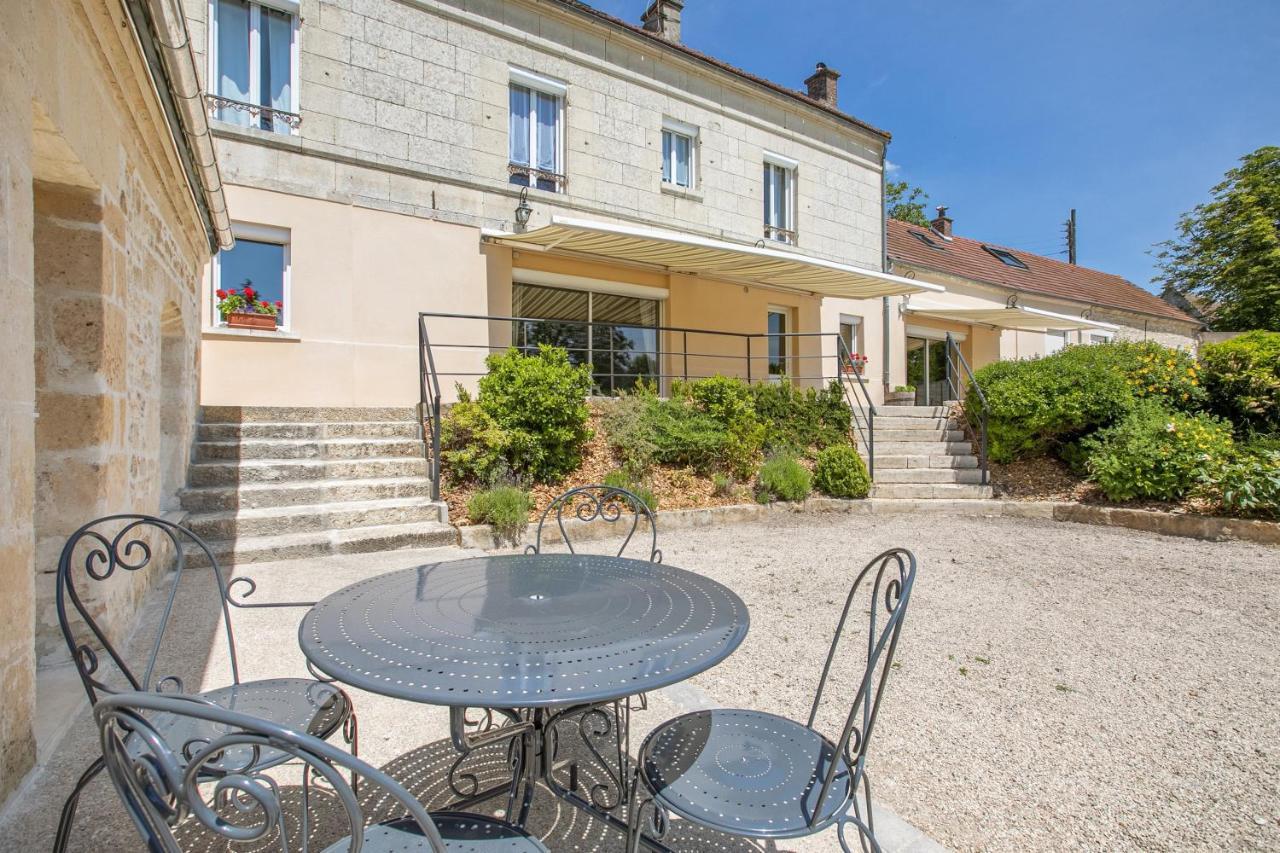 Les Ormes - Grande Maison Avec Jacuzzi Largny-sur-Automne Exterior foto